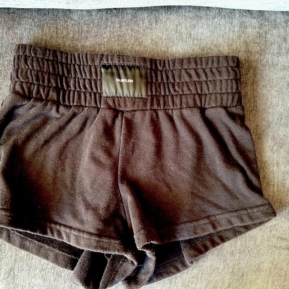 Black size medium TALENTLESS shorts. Worn a handful of times. Good condition.